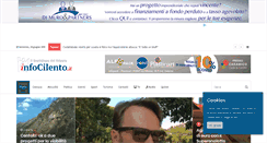 Desktop Screenshot of infocilento.it